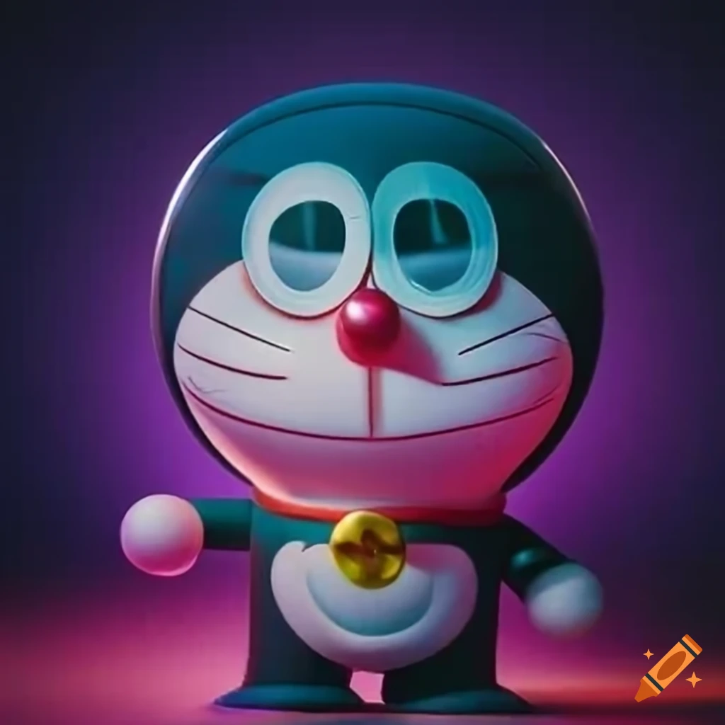 Satirical Portrayal Of Doraemon As A Drug Addict On Craiyon