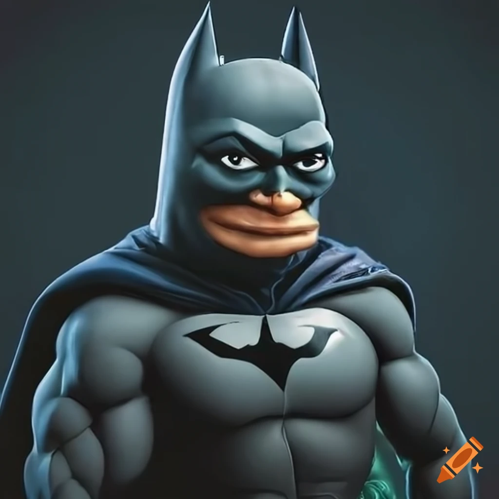 Image showing batman pepe meme on Craiyon