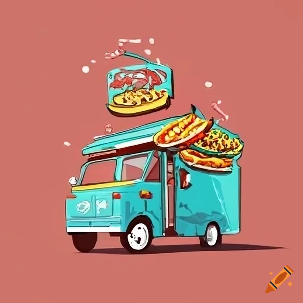 Honduras Food Truck On Craiyon