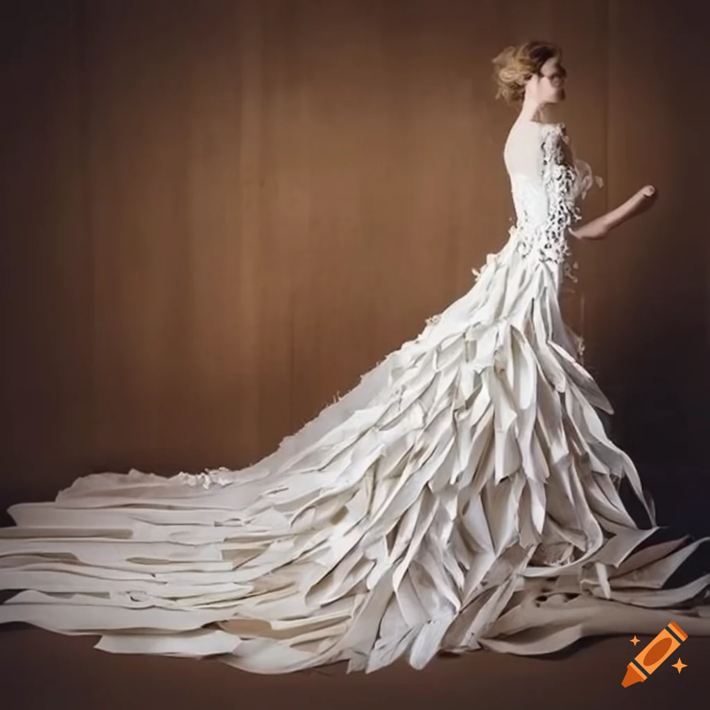 Paper made Wedding Dress On Craiyon paper-made-wedding-dress-on-craiyon