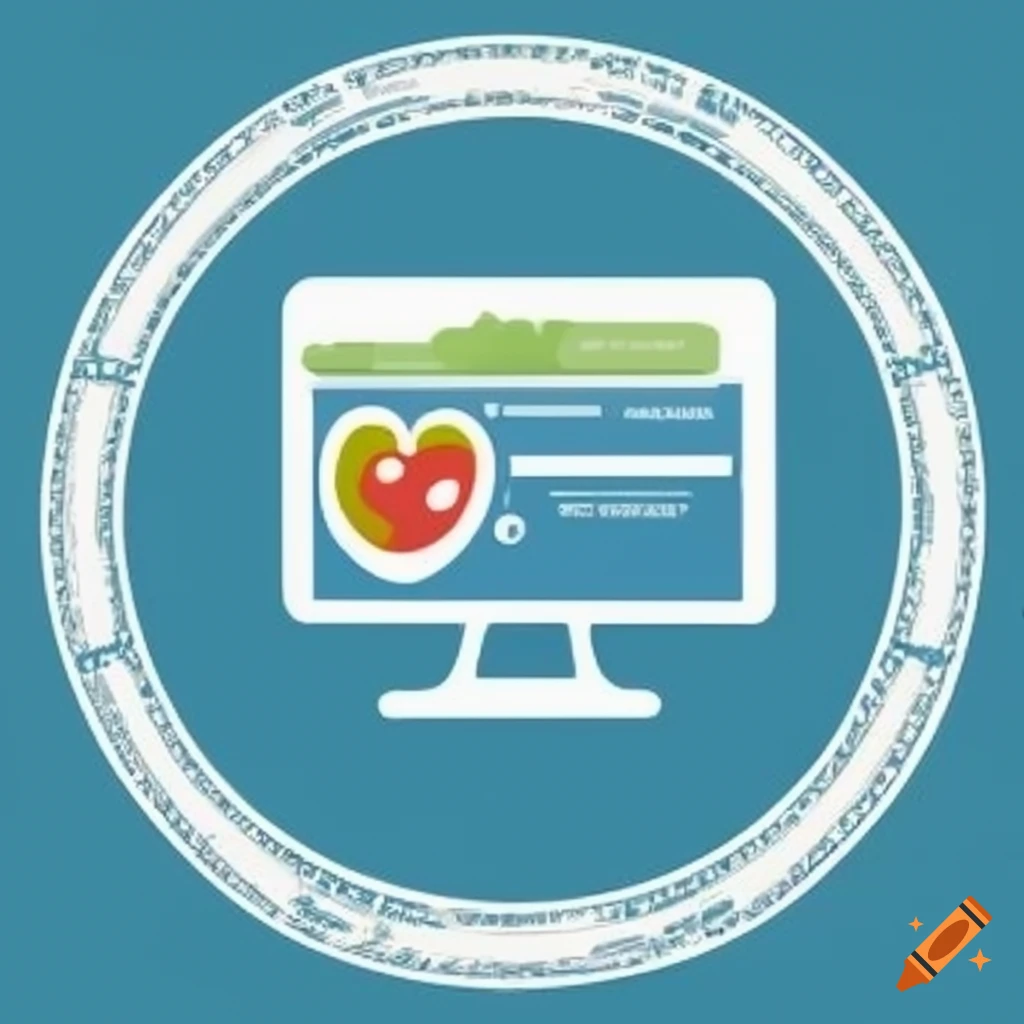 Logo for ehpad nutrition tracking software on Craiyon