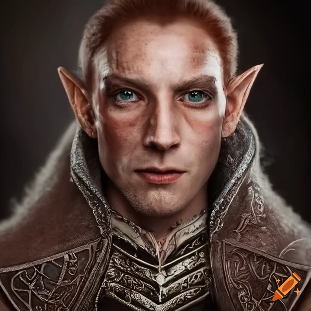 detailed and realistic depiction of a druid character on Craiyon