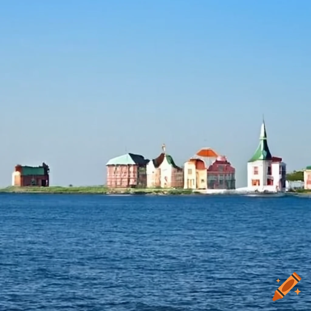 picturesque Russian towns on the Pacific coast