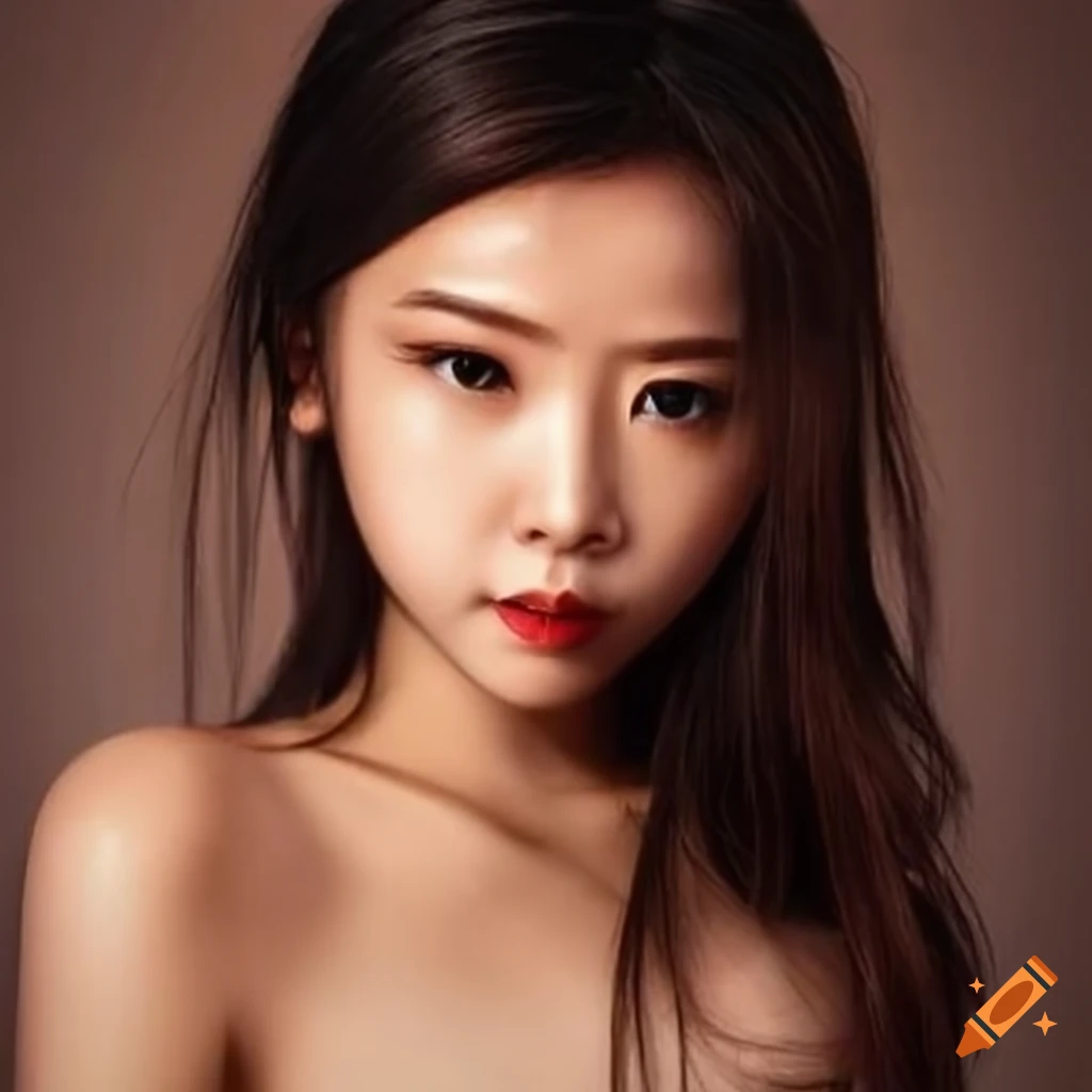 portrait of an Asian girl