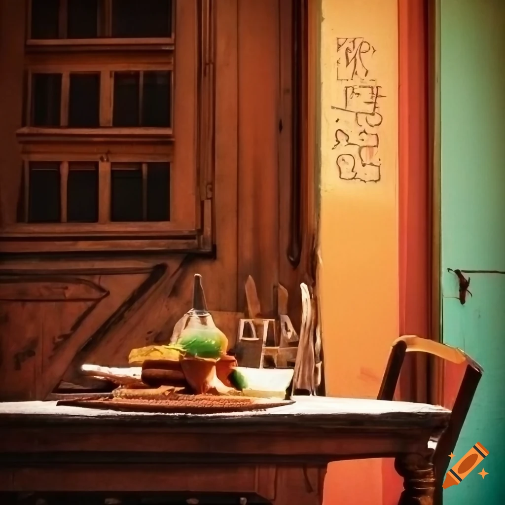 haitian-creole-restaurant-with-outdoor-seating-on-craiyon
