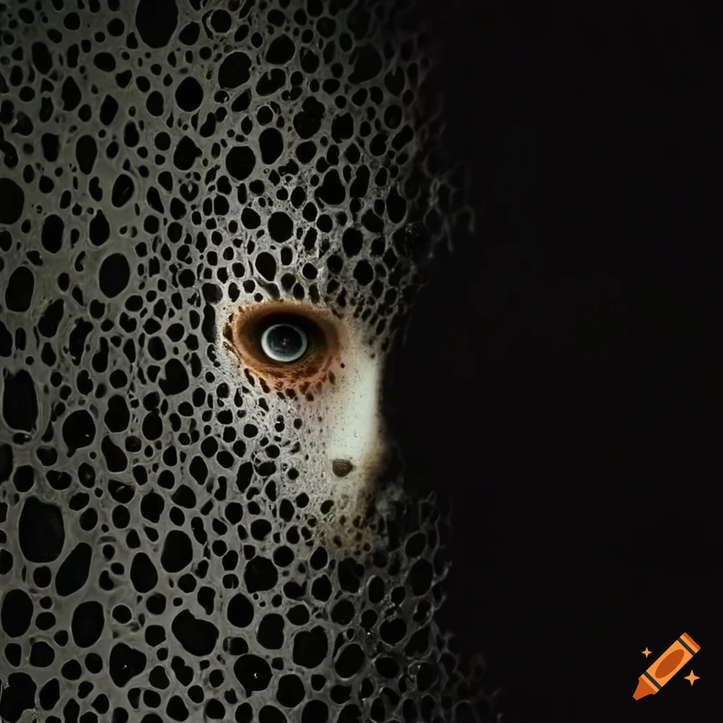 image depicting trypophobia