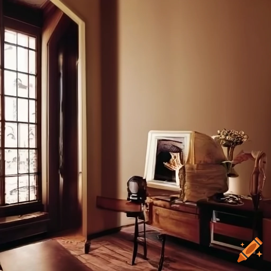 realistic interior design of a living room