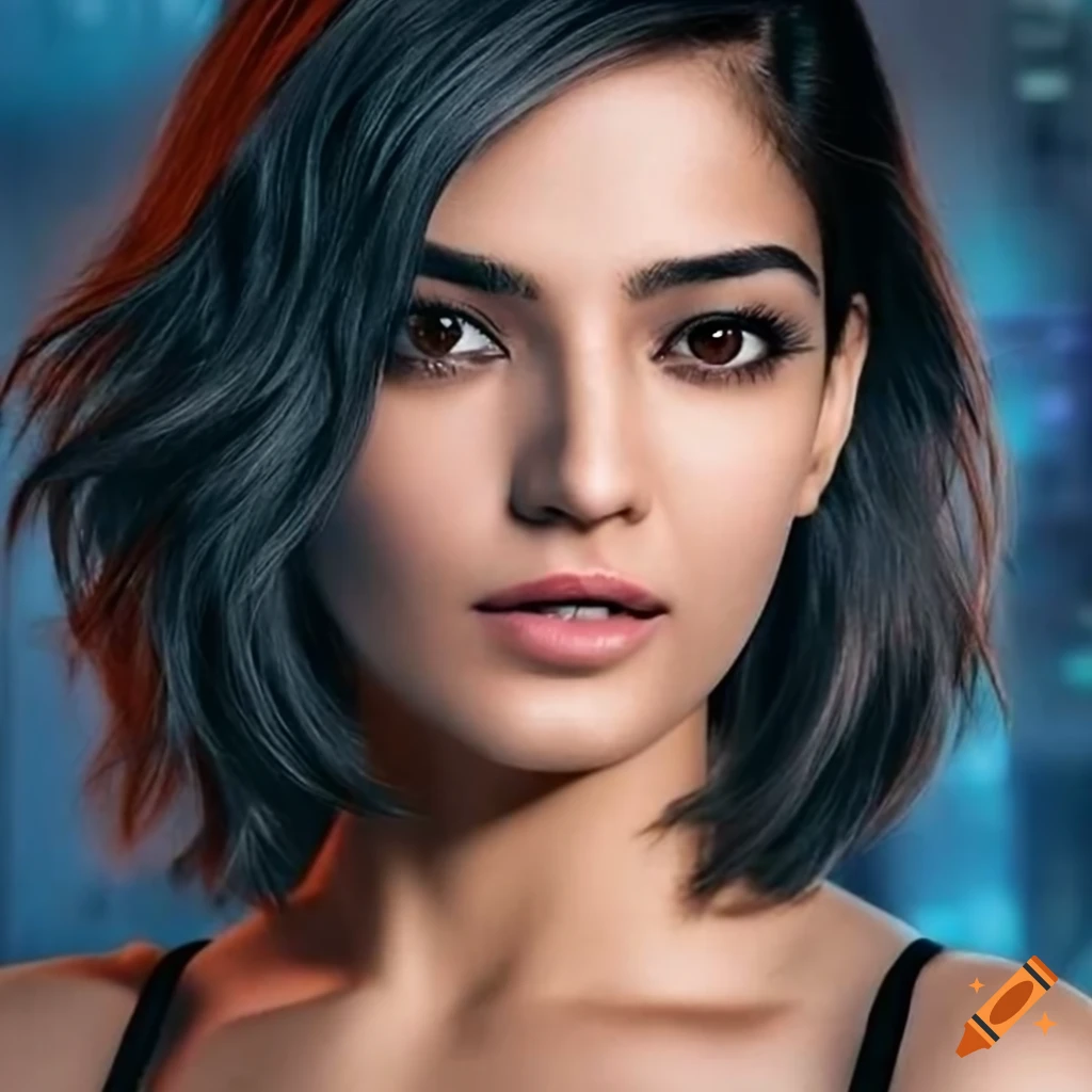 indian-actress-kriti-sanon-in-police-uniform-for-a-movie-poster-on-craiyon