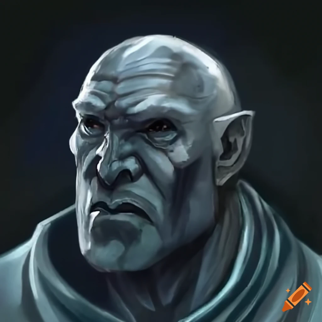 close-up of a mature goliath blacksmith