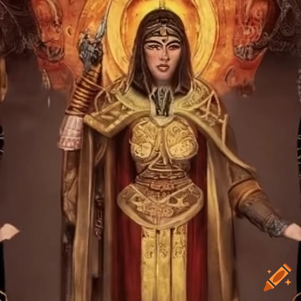 Daughter of Swords and The Hierophant tarot cards