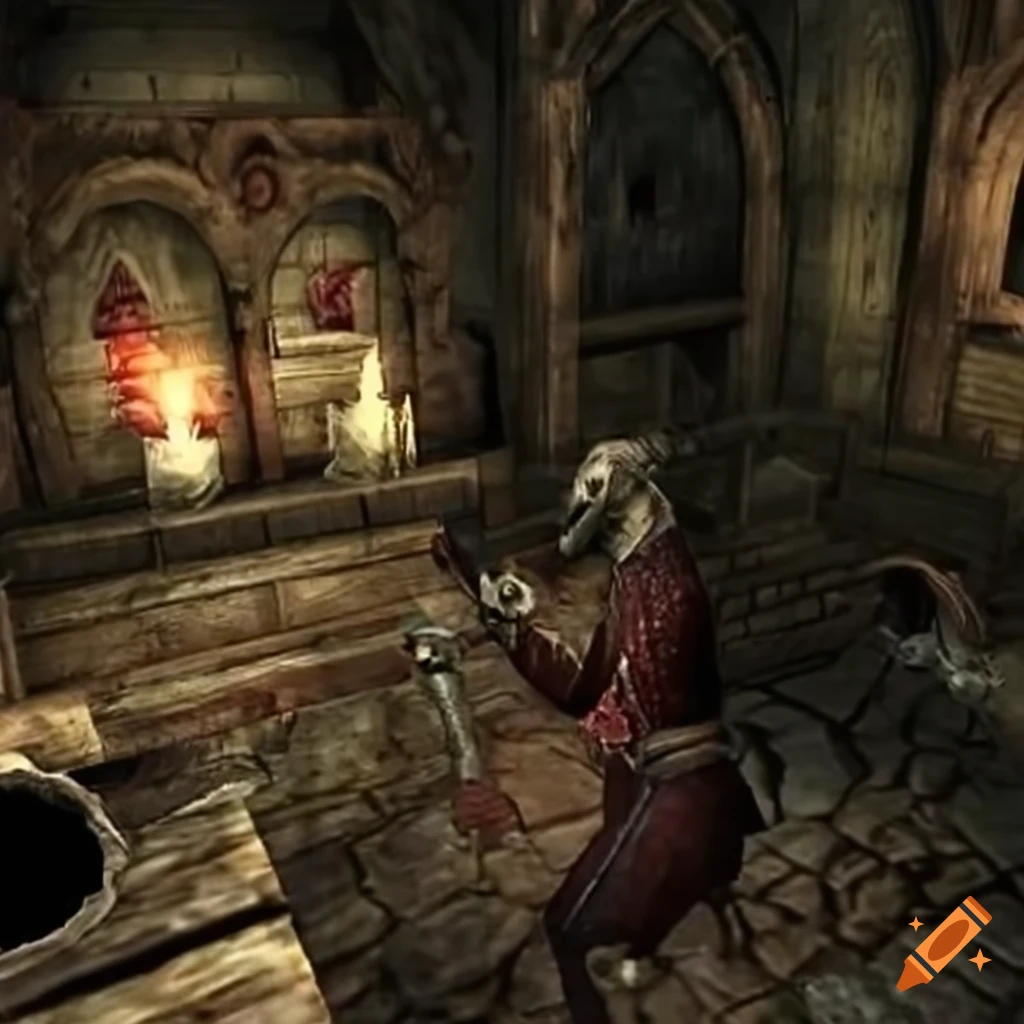 Cover art of a medieval horror game for ps3 on Craiyon