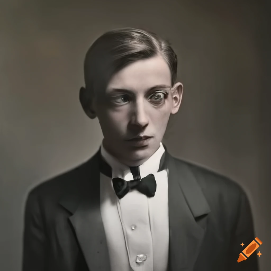hyperrealistic portrait of a classy British man in a tuxedo