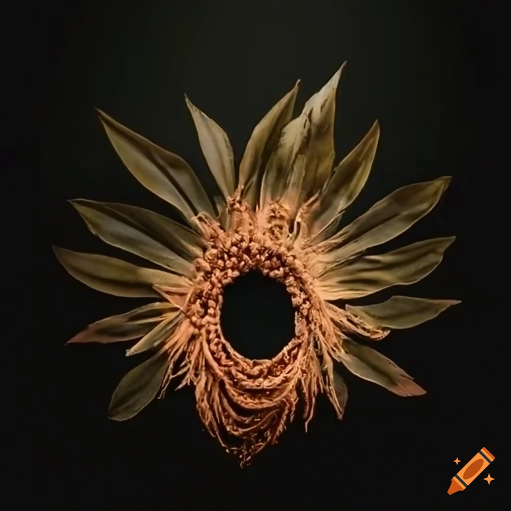 indigenous leaf crown