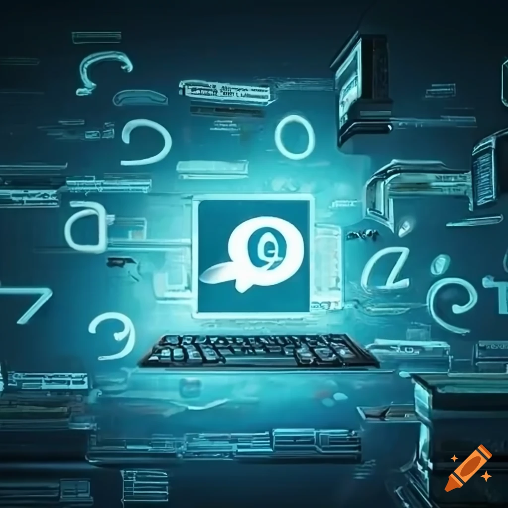 computer performing text mining on social media