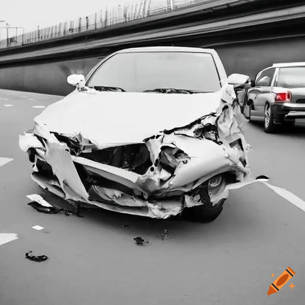 damaged-japanese-car-after-an-accident-on-craiyon