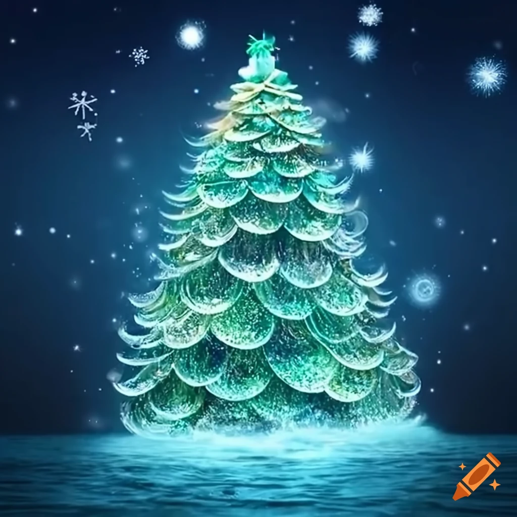 Christmas tree wave bringing joy and sparkle to the holiday season