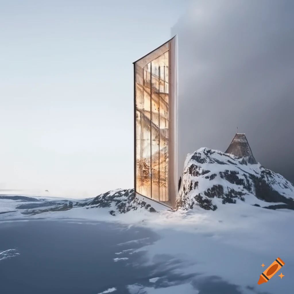 minimalistic Norwegian brewery tower cabin