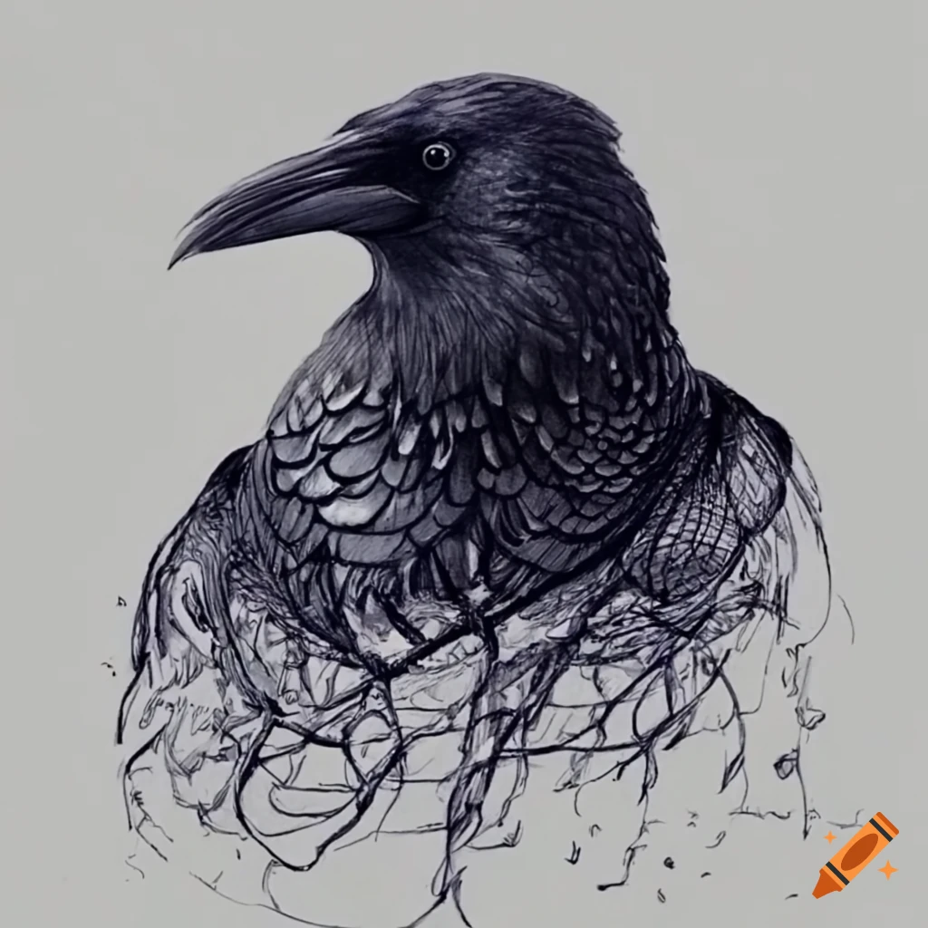 quote from a Spanish poem about a raven