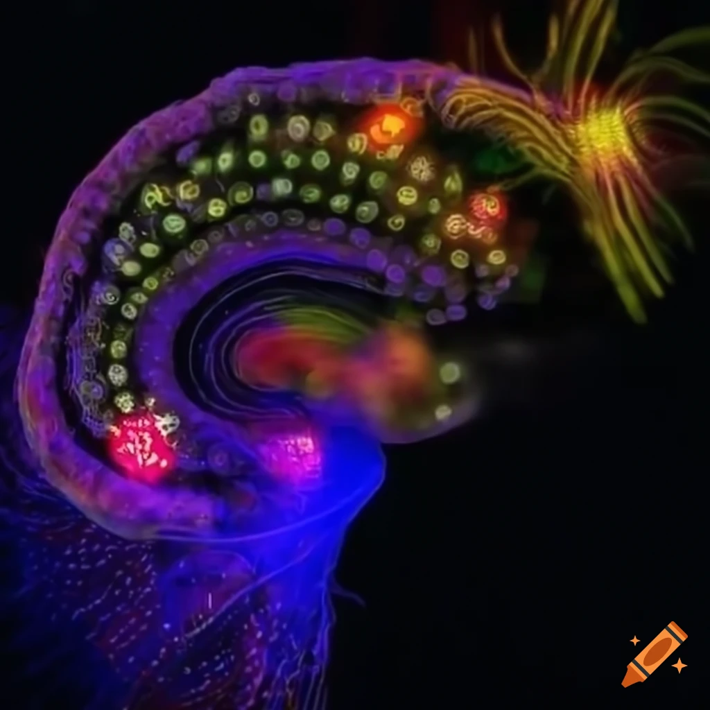 Artwork depicting neurodivergent ai analyzing dreams in therapy on craiyon