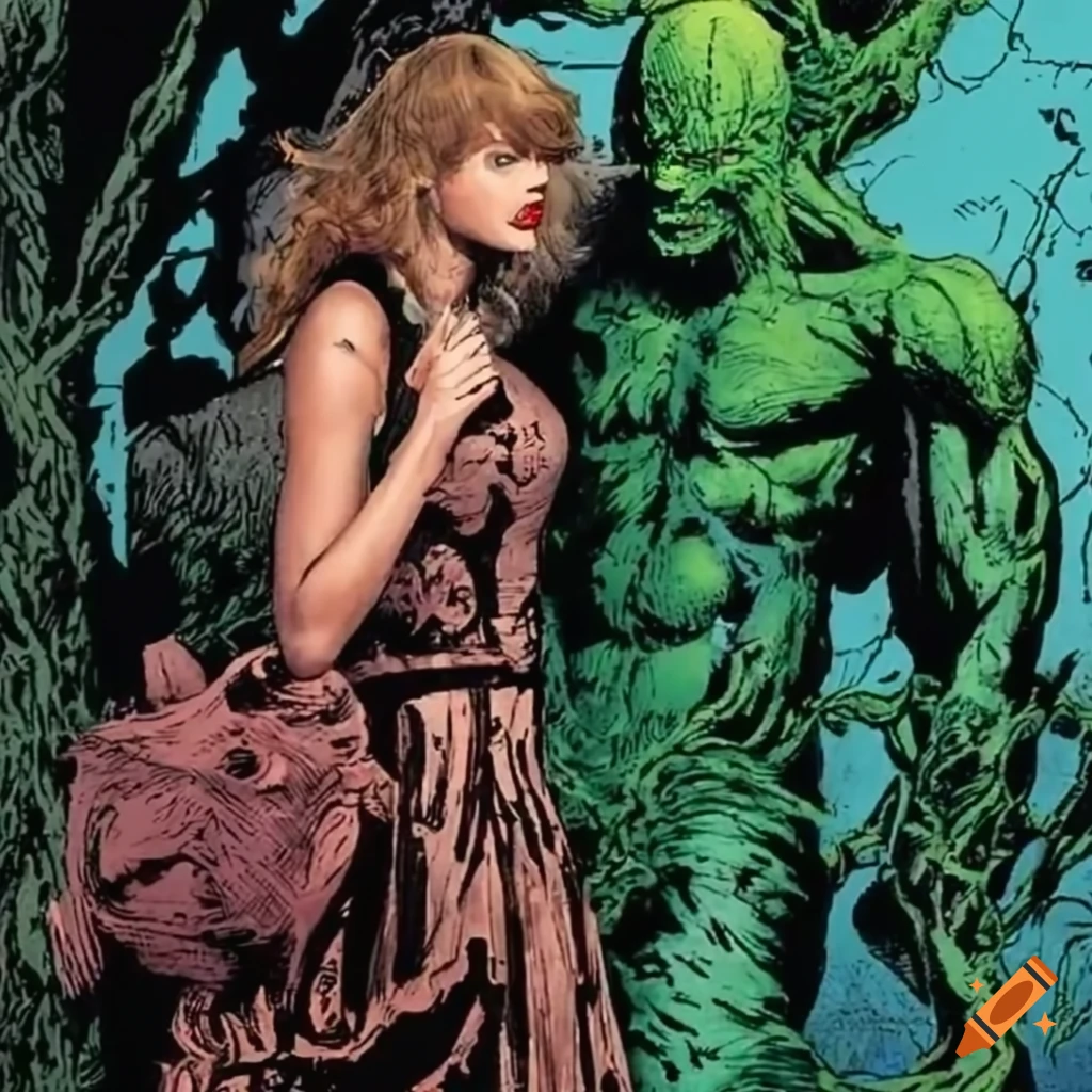 Taylor Swift in Saga of the Swamp Thing on Craiyon Taylor Swift in Saga of the Swamp Thing on Craiyon