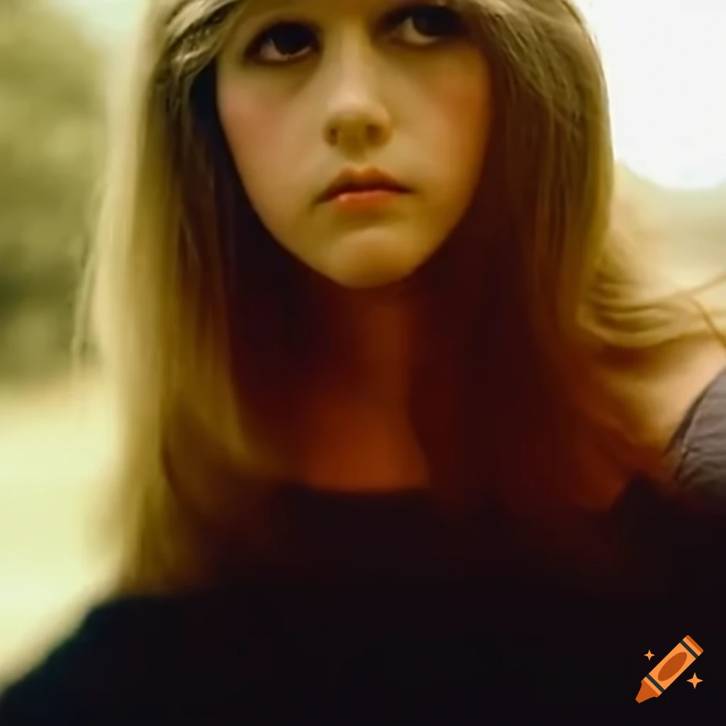 70s Teen Girl In Vhs Footage