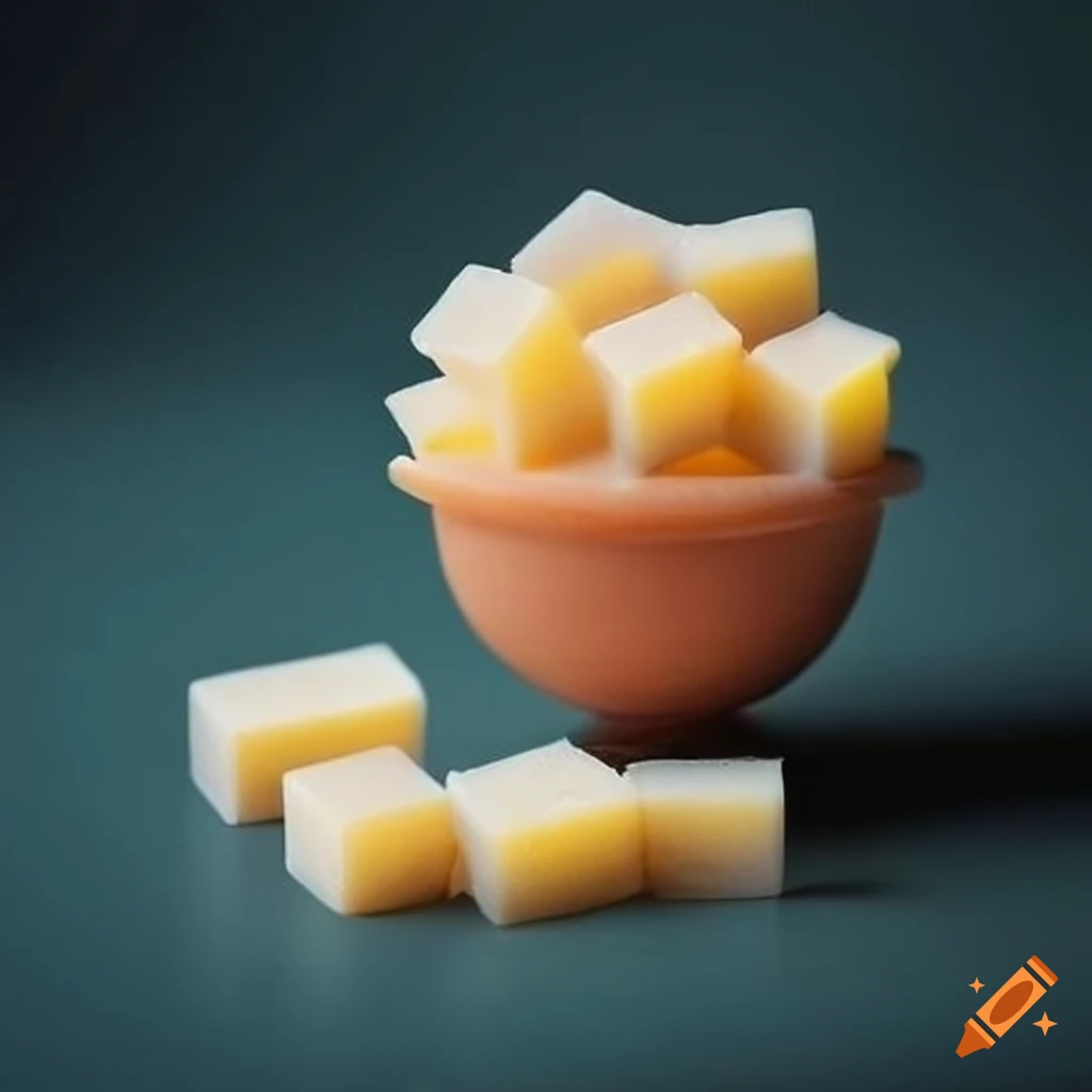 Scented wax cubes on Craiyon