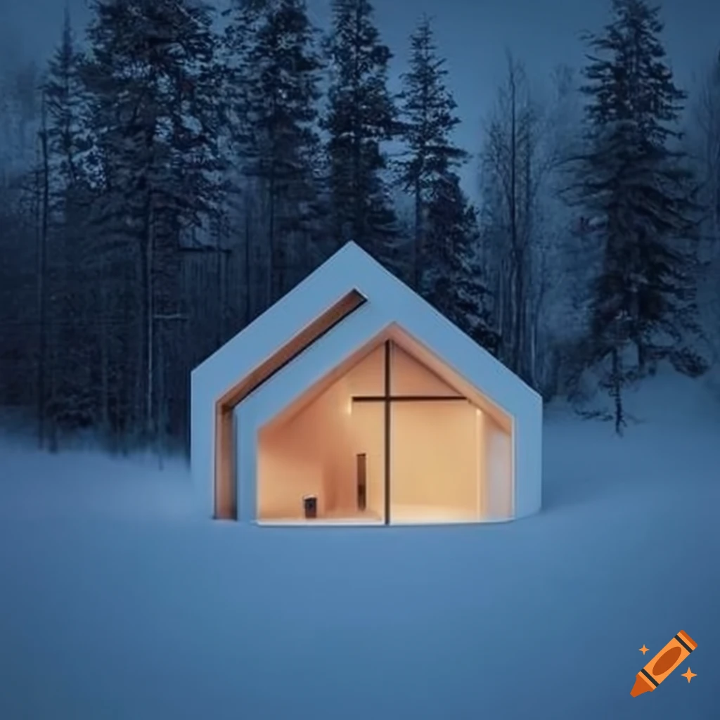 Picture of Relaxed norwegian cabin with minimalist design