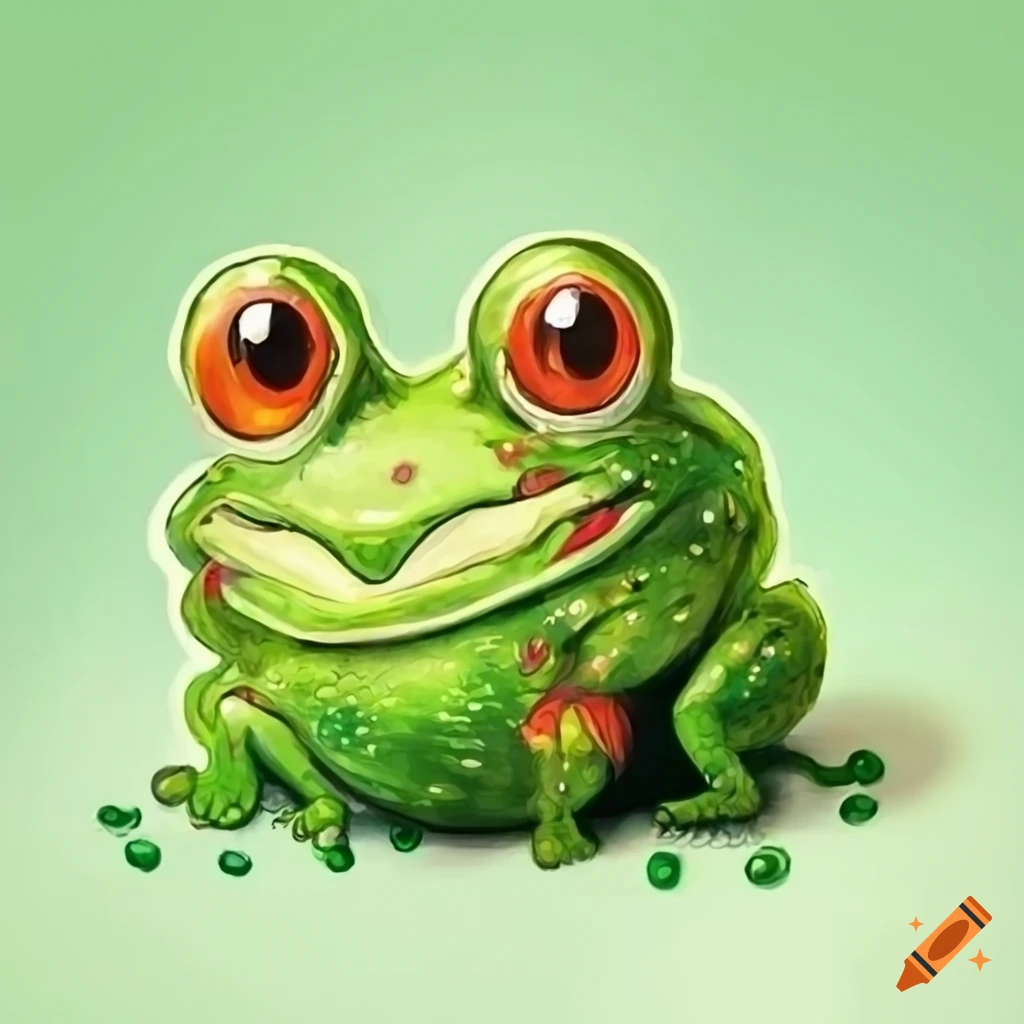 Illustration of charlie strapp and froggy ball
