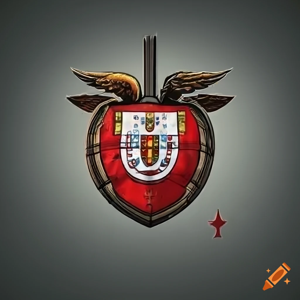 Portugal football team logo Royalty Free Vector Image