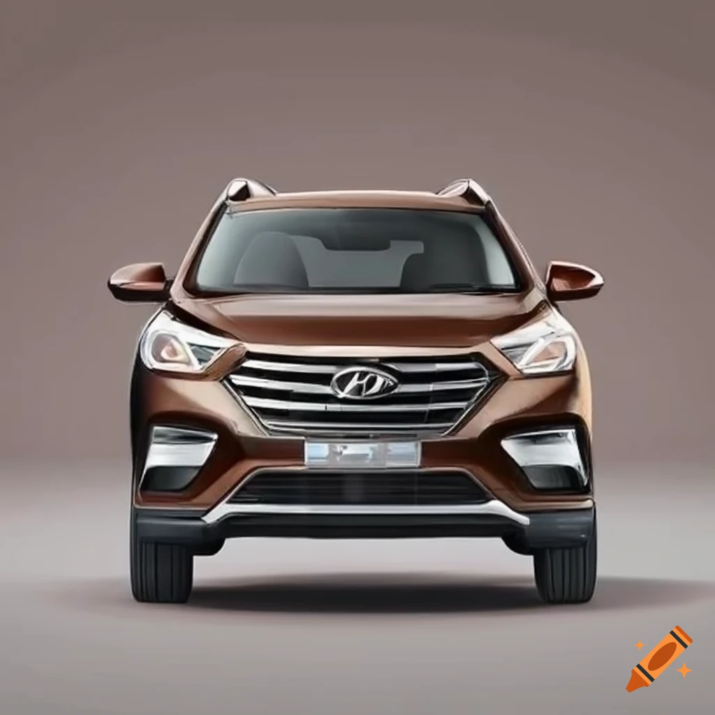 brown Hyundai Santa Fe 2016