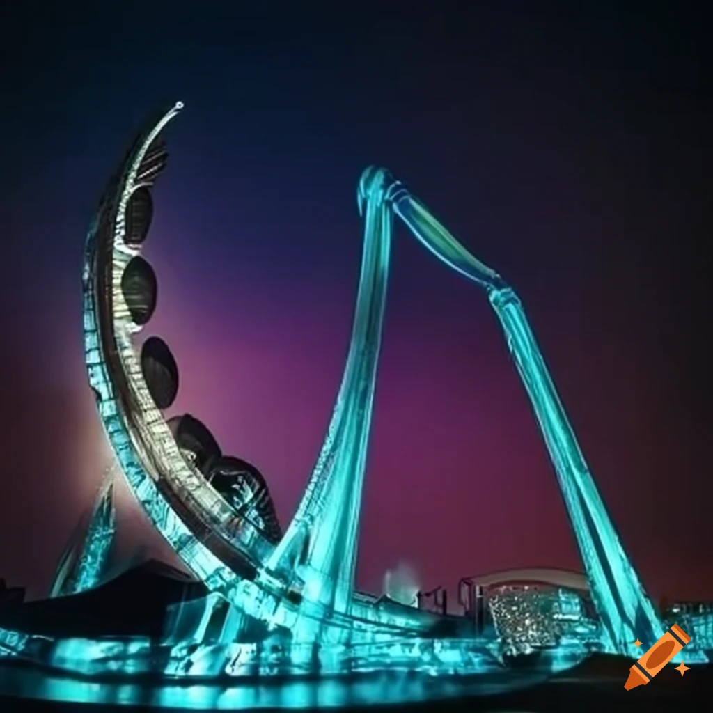 atracciones futuristas con turismo massivo