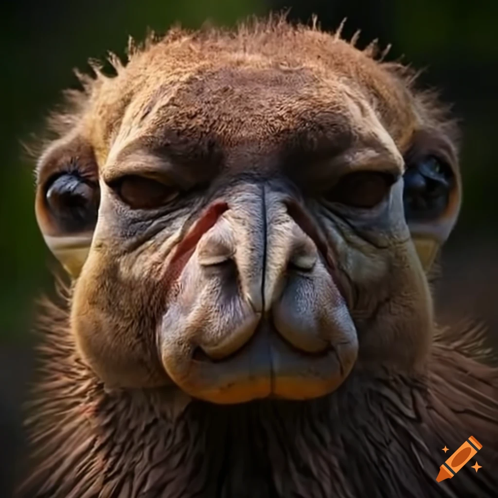 image of a turkey-camel hybrid