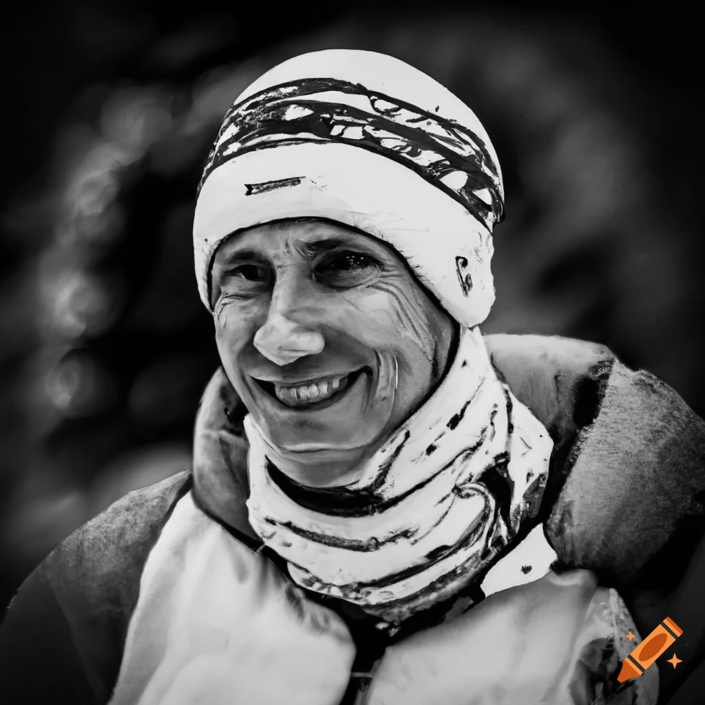 portrait of a 31 year old American skier
