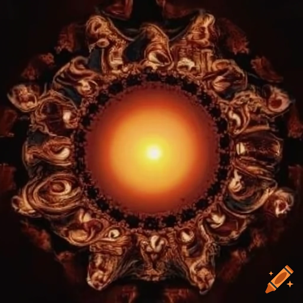 Symbolic representation of pataphysics and metaphysics on Craiyon