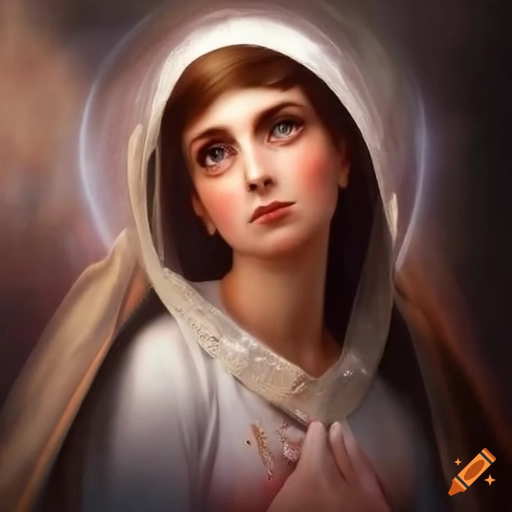 image-of-a-catholic-holy-woman-on-craiyon