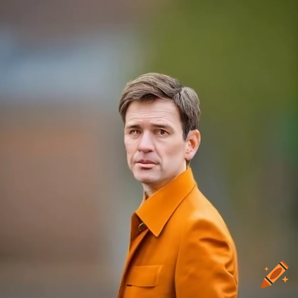 middle-aged-man-in-orange-coat-on-craiyon