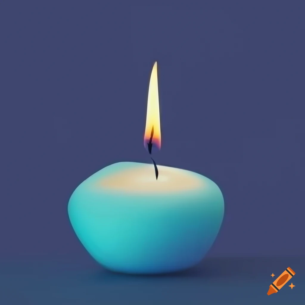 favicon of a candle on a plain background