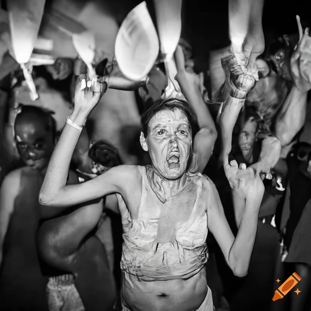image of people celebrating despite their economic situation