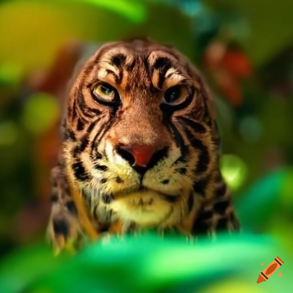 Cute tiger kitten on Craiyon