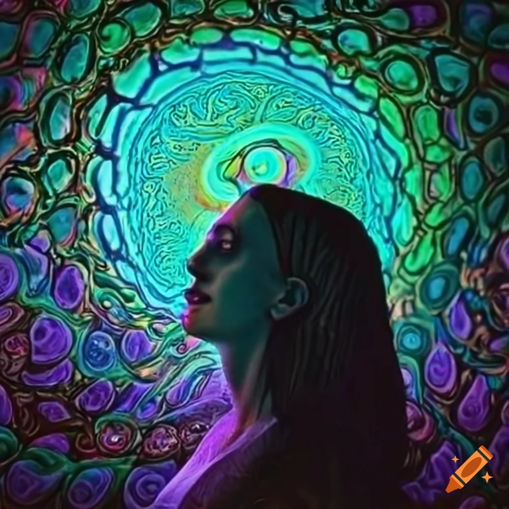psychedelic image symbolizing curiosity and psychology