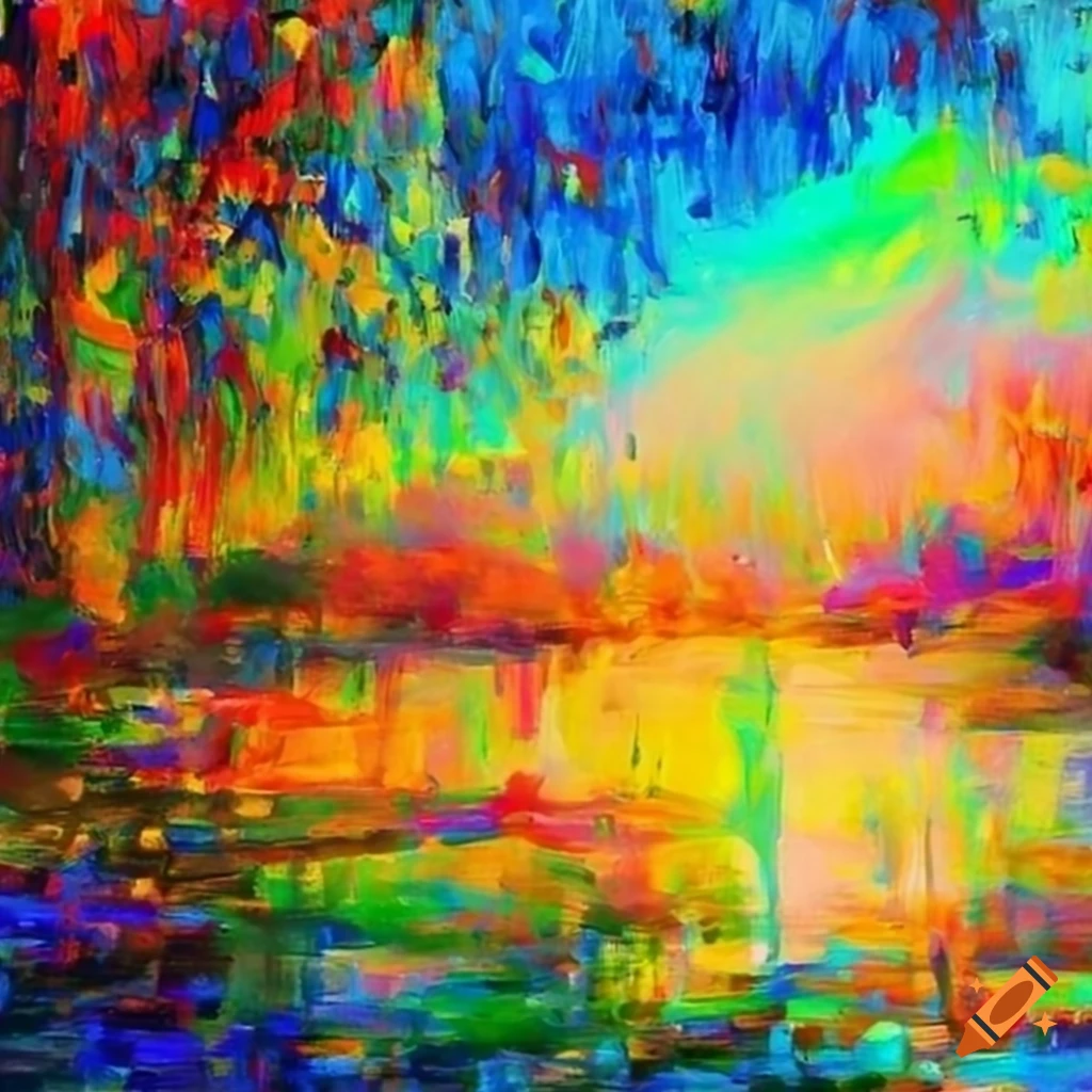 Colorful Impressionist Painting Of Electric Energy In Nature On Craiyon colorful-impressionist-painting-of-electric-energy-in-nature-on-craiyon