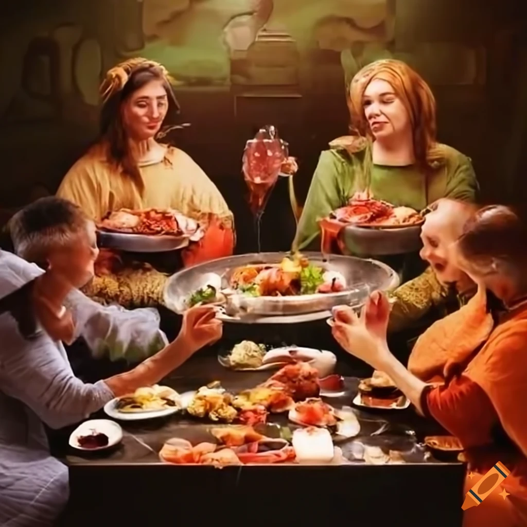 diverse group enjoying a hot pot feast