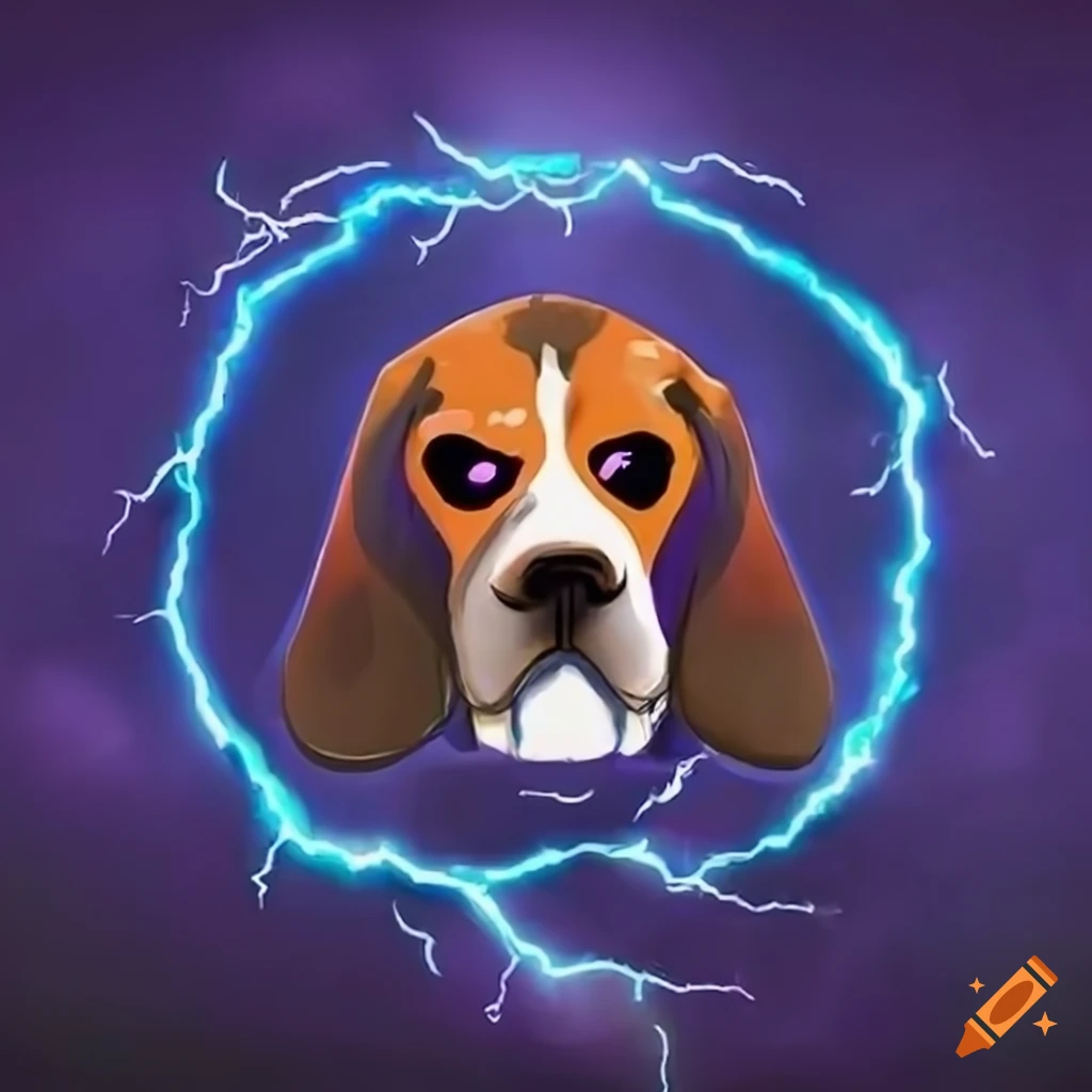 E sports Logo With A Beagle And Thunder On Craiyon e-sports-logo-with-a-beagle-and-thunder-on-craiyon