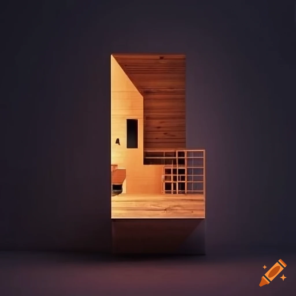 minimalist tower cabin architecture