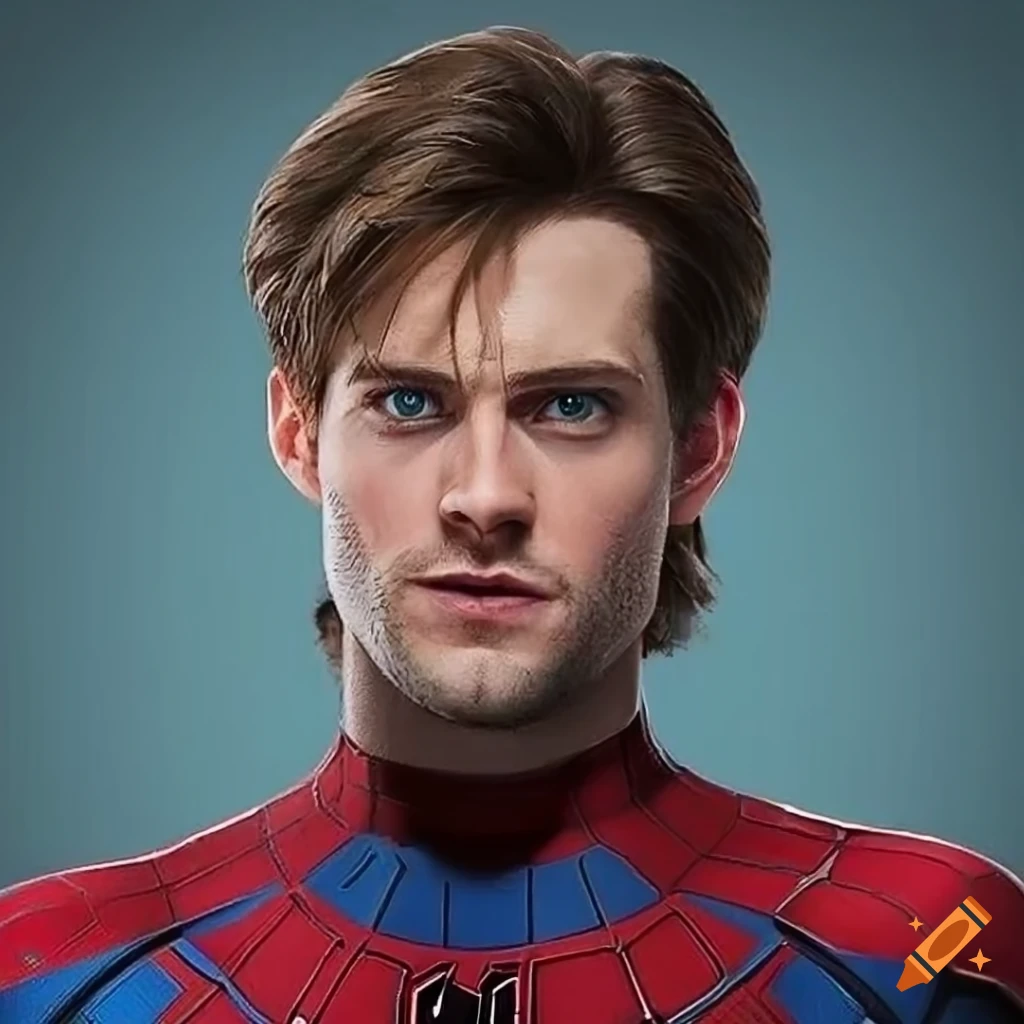 Toby maguire as peter parker from spider-man 2 unmasked