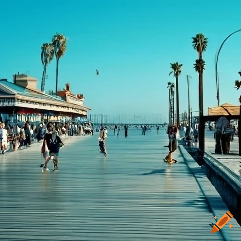 La Boardwalk In The Early 2000s On Craiyon la-boardwalk-in-the-early-2000s-on-craiyon
