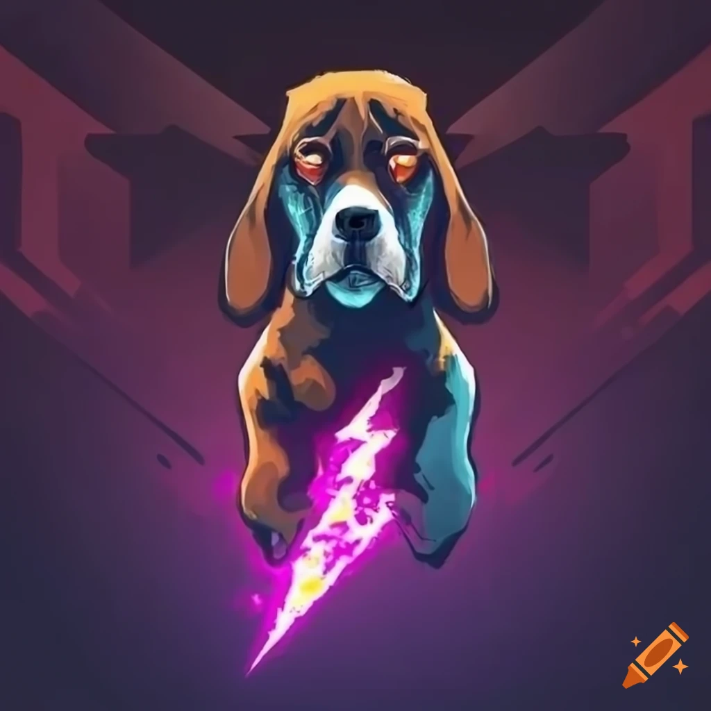 Logo of a red panda on Craiyon