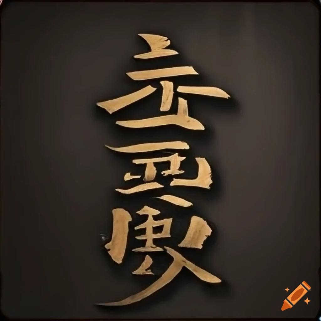 Japanese kanji dictionary on craiyon