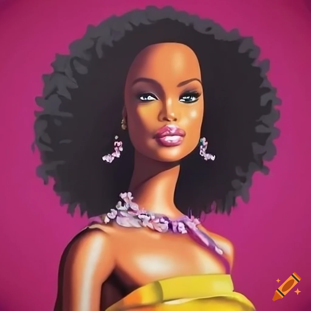 African American Barbie Doll
