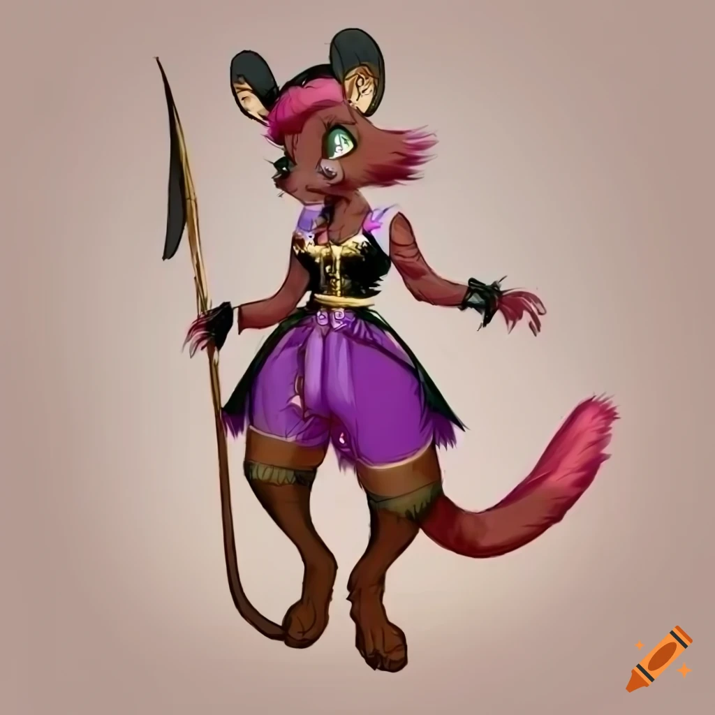 anthro-kemono-pangolin-with-golden-orange-fur-in-fursona-style-on-craiyon